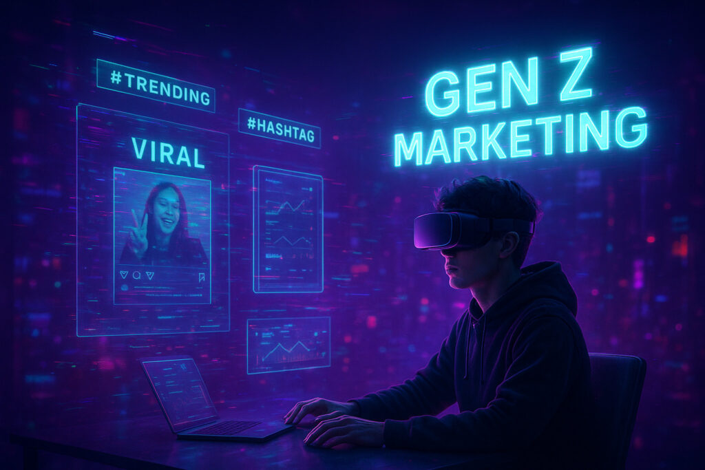 Genz's social media marketing